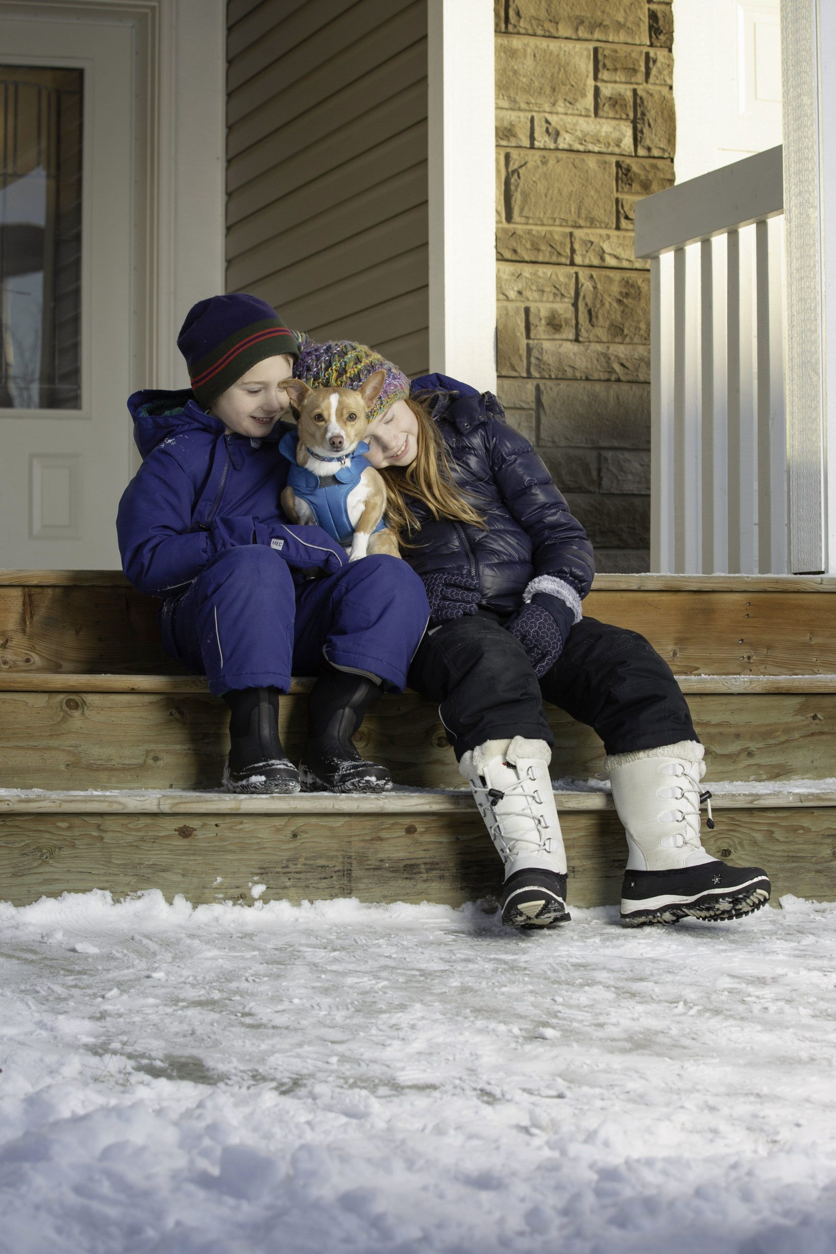 Chamarra Puffer para Perros en Azul Cyan - Imagen 2