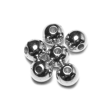 Cuenta Separadora Plateada de 8mm