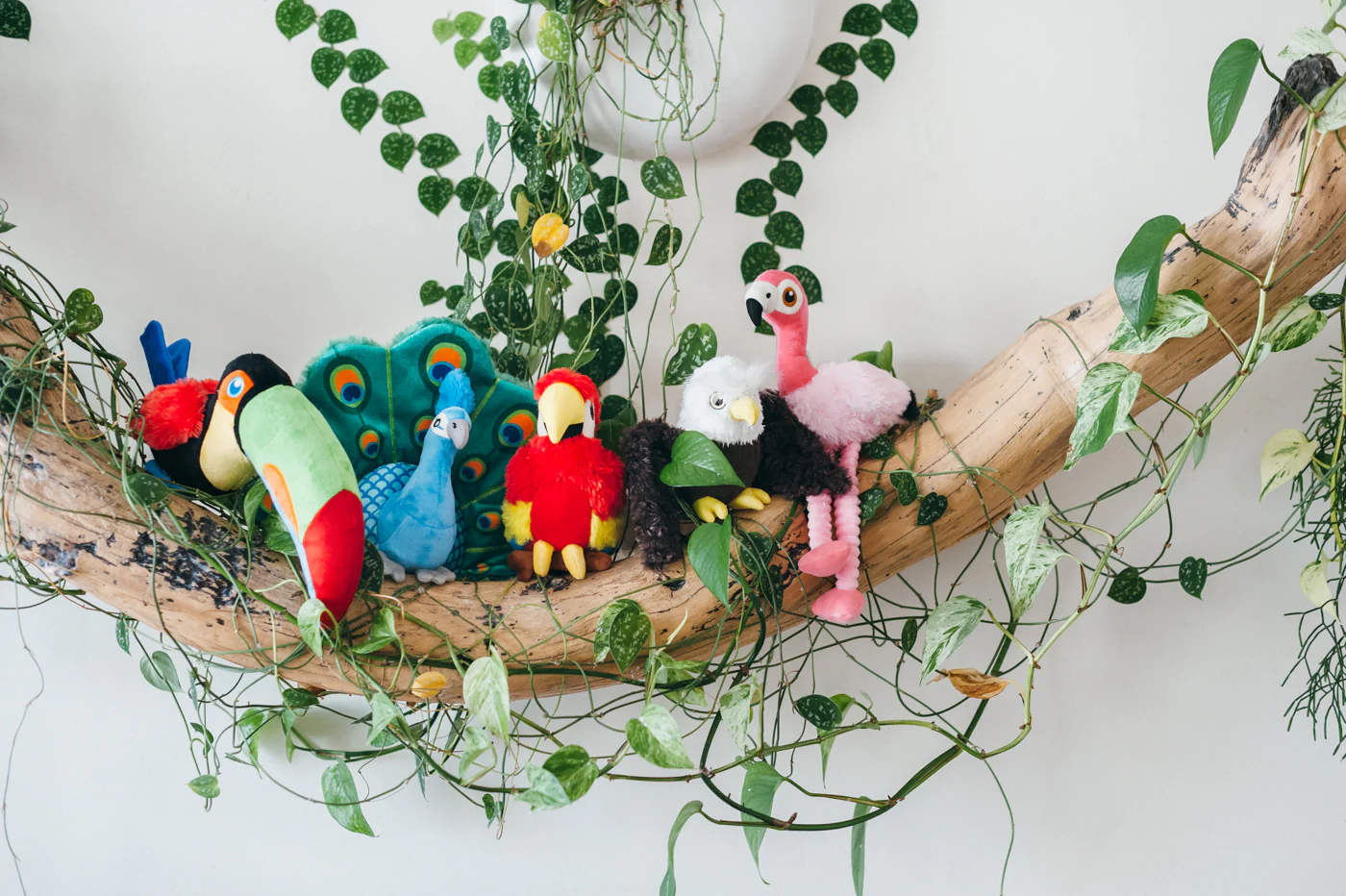 Tito el Tucán - Juguete de Peluche para Perros Fetching Flock™ | Pet P.L.A.Y. - Imagen 6