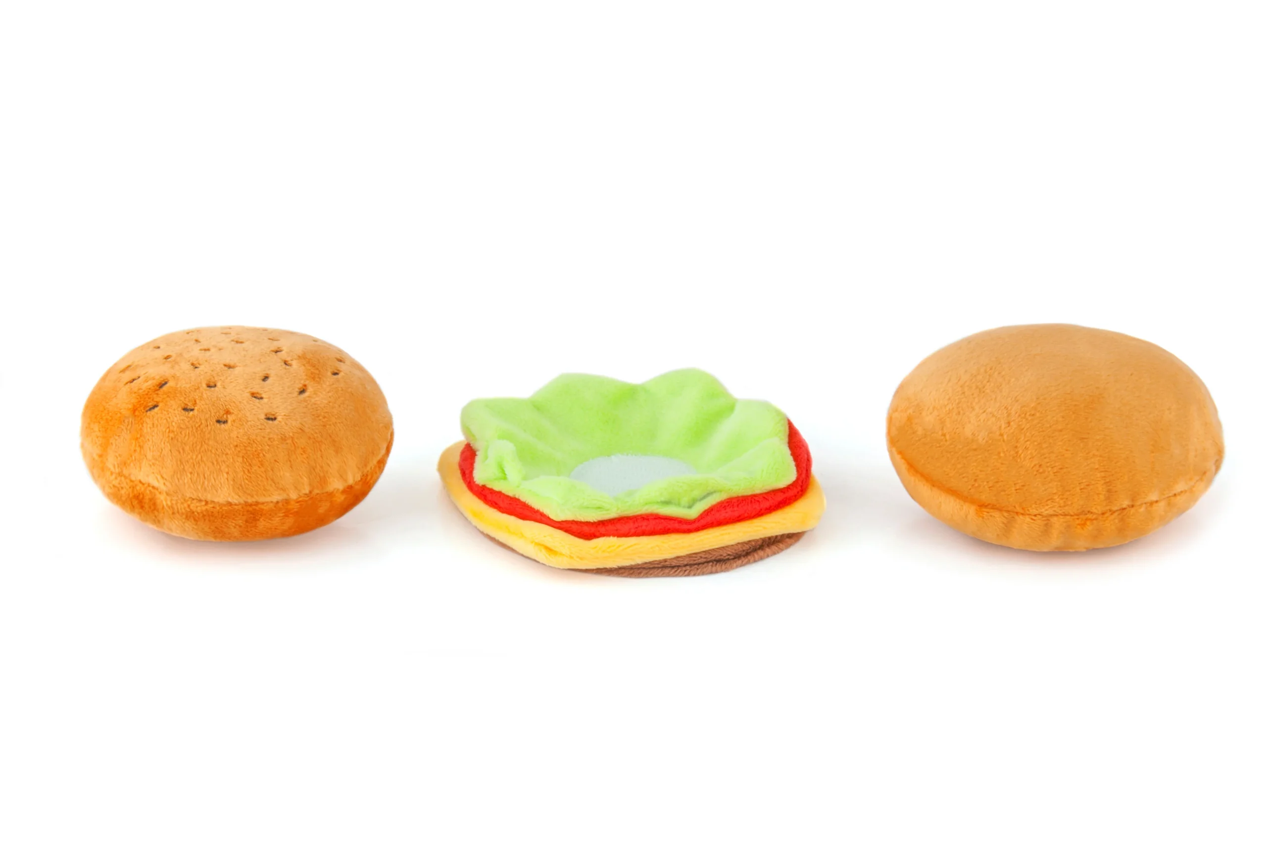 La Hamburguesa - Juguete de Peluche para Perros American Classic® | Pet P.L.A.Y. - Imagen 5