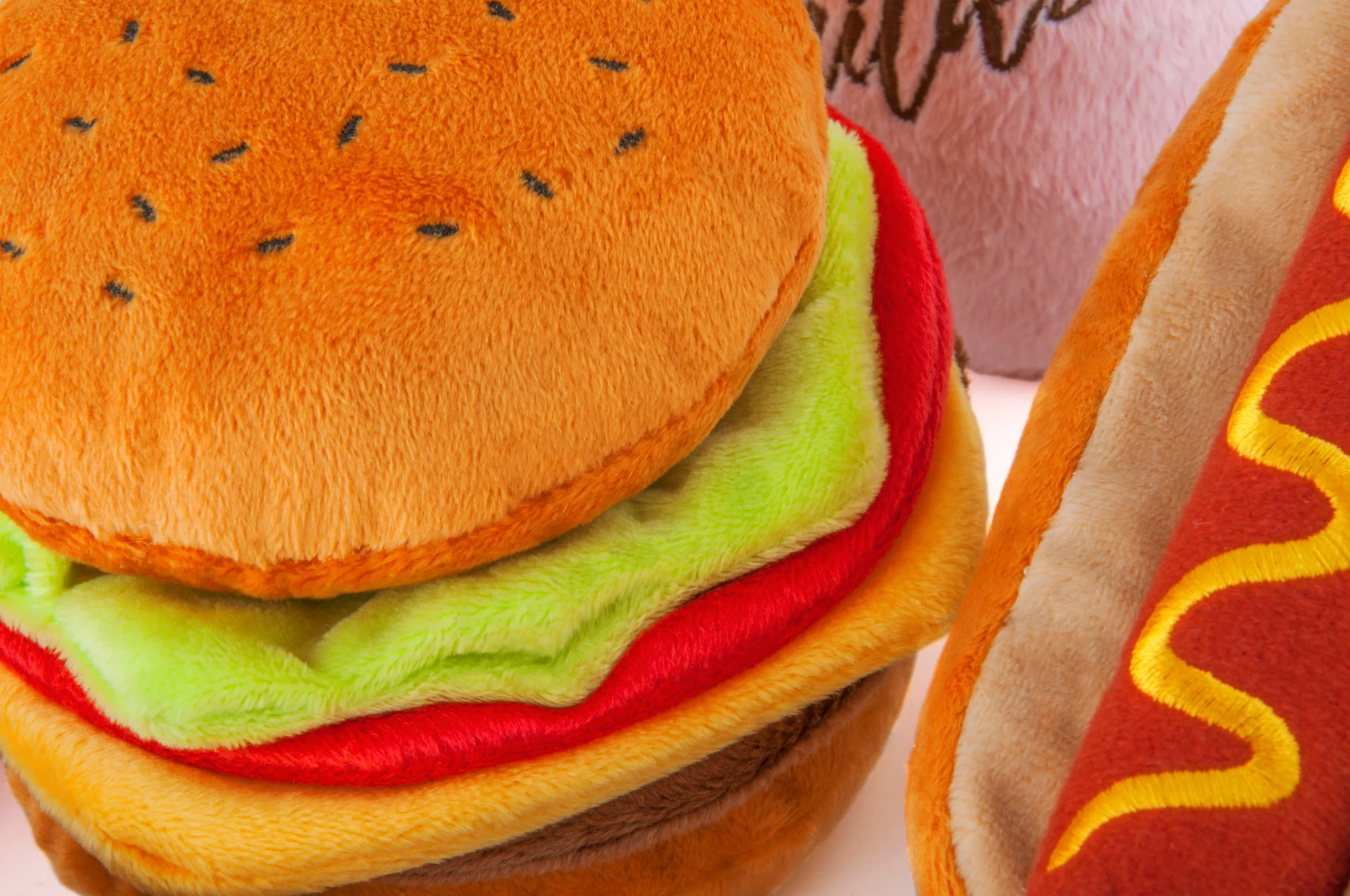La Hamburguesa - Juguete de Peluche para Perros American Classic® | Pet P.L.A.Y. - Imagen 6