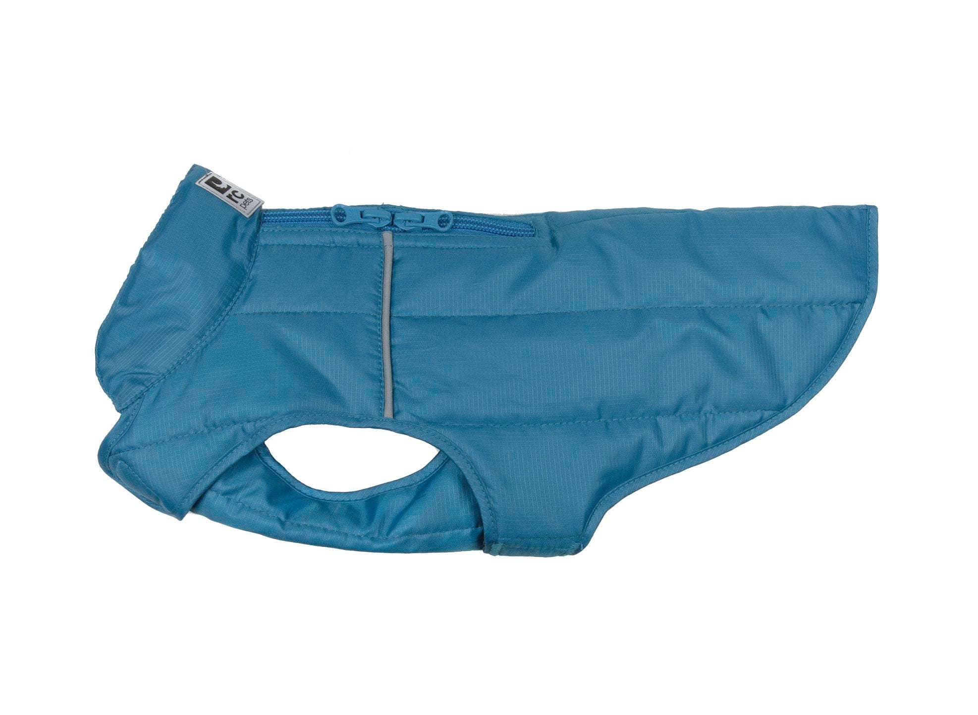 Chamarra Puffer para Perros en Azul Cyan