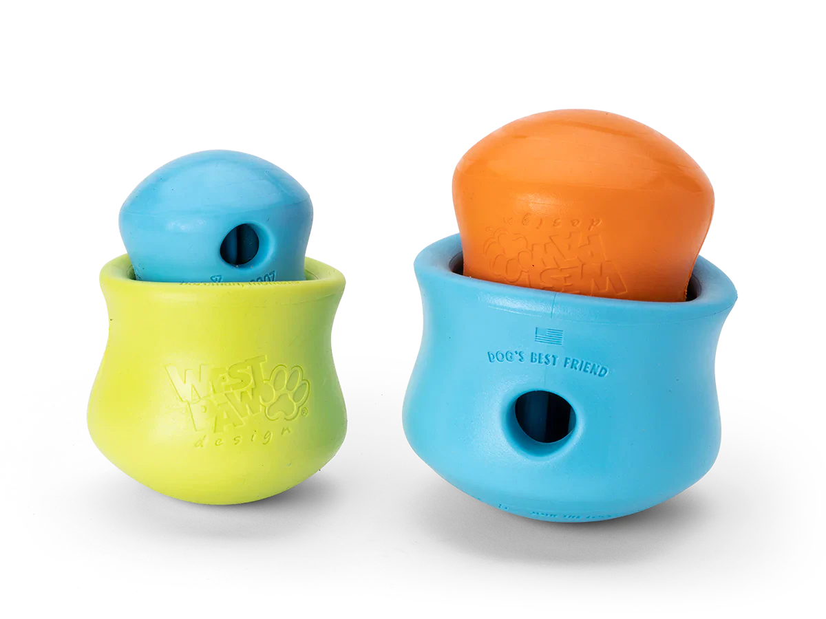 TOPPL de West Paw® color Naranja - Juguete Rompecabezas de Premios para Perros - Imagen 4