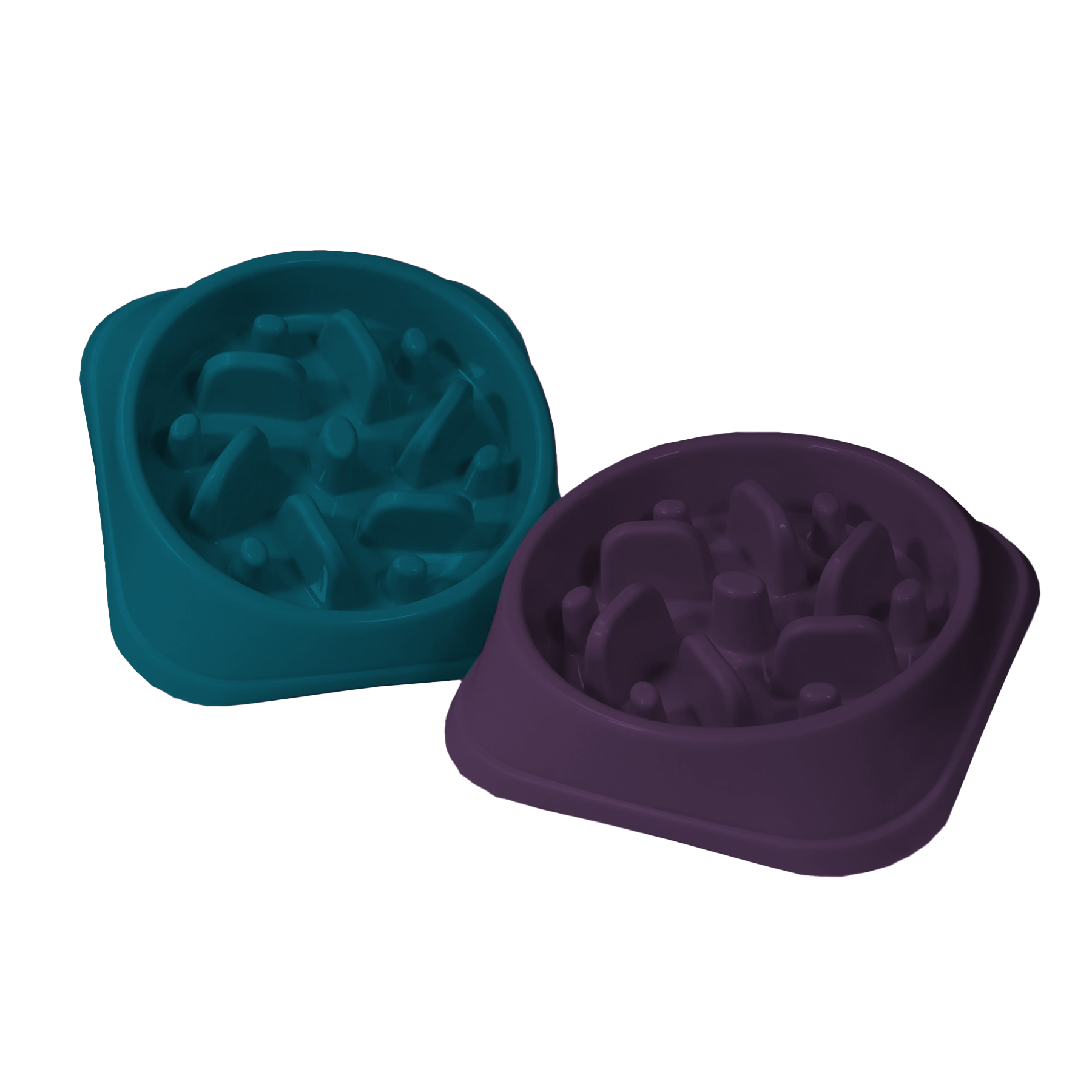 Plato de Alimentación Lenta para Mascotas