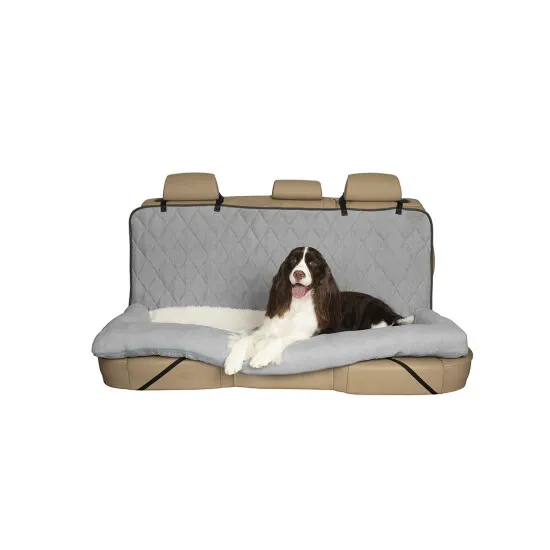 Cama para Perros Happy Ride® en el Coche - Cobertura Completa - Viajes Placenteros y Asientos Protegidos" - Imagen 2